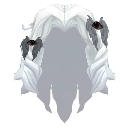 {ANIMATED} Weirdcore Angel Eyes White Hair {👁}