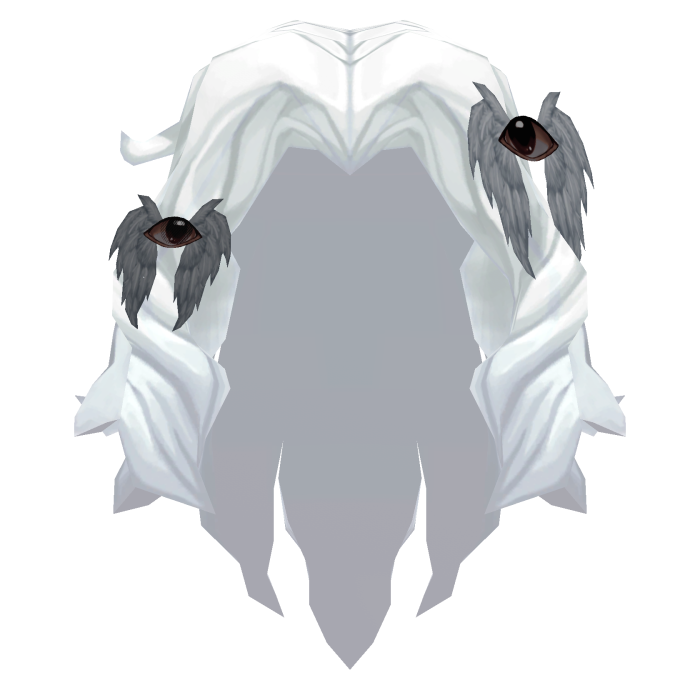 {ANIMATED} Weirdcore Angel Eyes White Hair {👁}