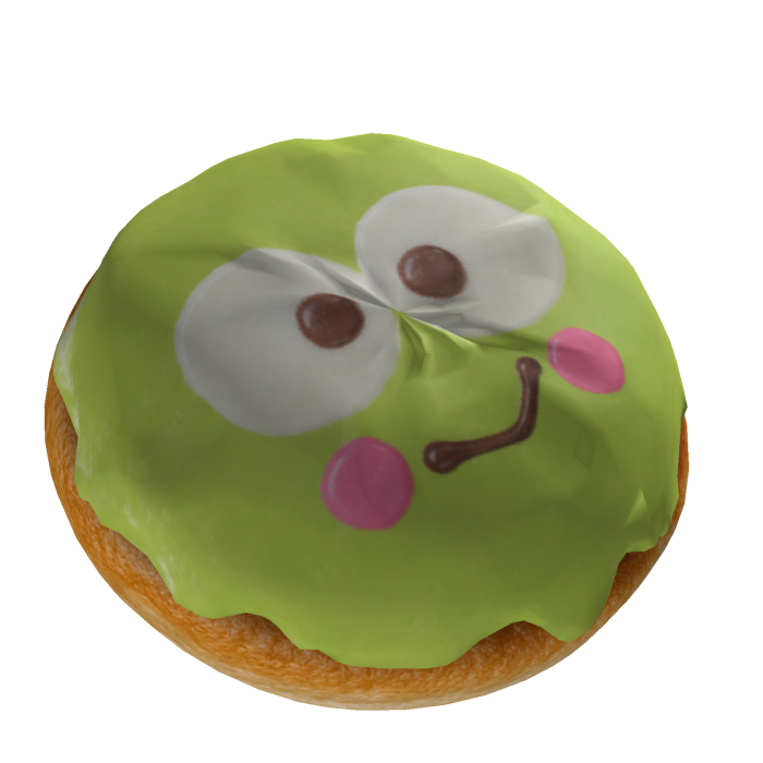 Froggy Glaze Donut