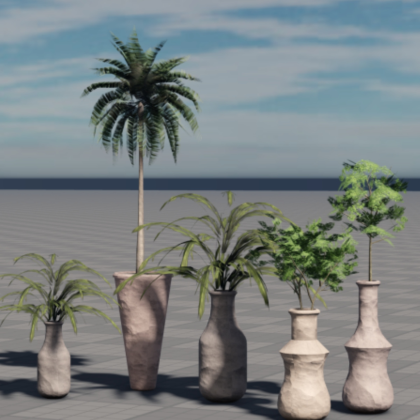 Pot Plant Asset Pack