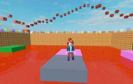 Color Block Lava