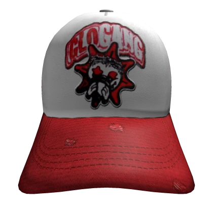 Red Glo Gang Classic Logo Trucker Hat | Roblox Item - Rolimon's