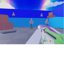 Random shooting game