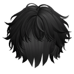 Long Length Messy Hair(Black)
