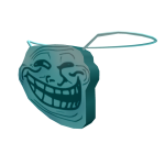 Diamond Trollface Necklace