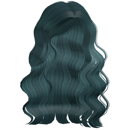 Crimped Beachy Seasalt Waves Teal