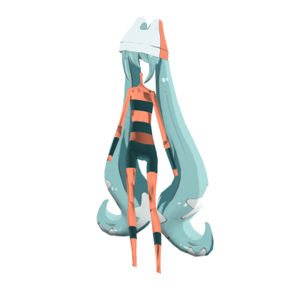 PPPP Miku Costume Suit Jacket Wings Add-On 💥