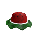 Watermelon Cozy Crochet Bucket Hat