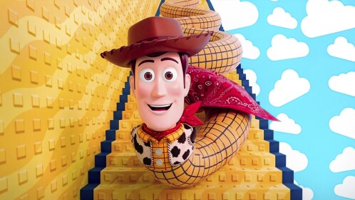 Climb Toy Story Tower
