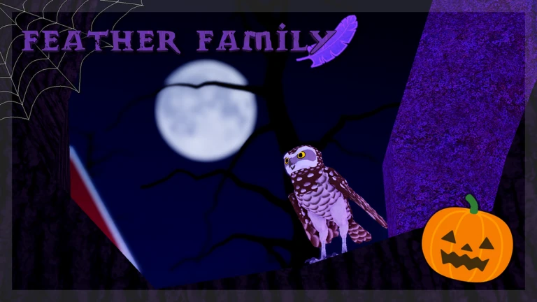 Feather Family 🎃 [Burrowing Owl]