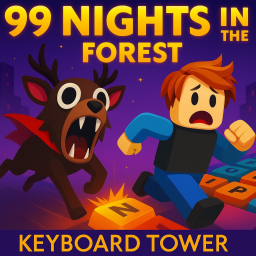 🌙99 Nights Keyboard Clicker Tower🎧