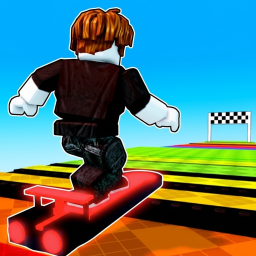 Obby But You're on a Hoverboard! icon