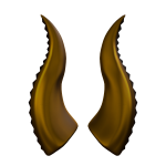 Gold Carnage Horns