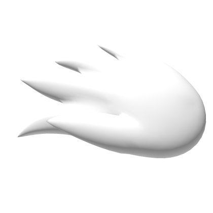 Spiky Hair Fur Tuft Crest (White) Roblox item
