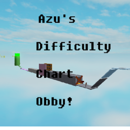 Azu's And Dragon's Difficulty Chart Obby!