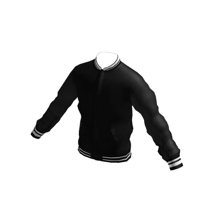 All Black Varsity Jacket | Roblox Item - Rolimon's
