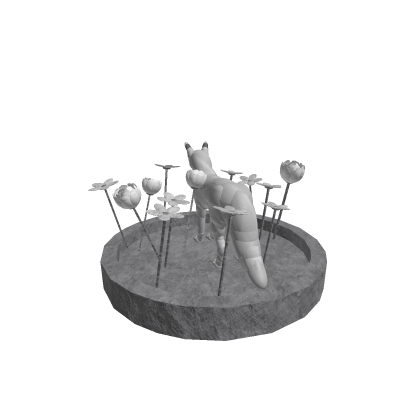 Fox Sculture (Did I spell it right????)