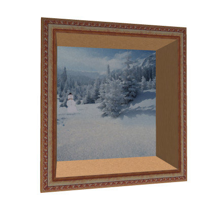 Portrait of a Hero on a Snow Day thumbnail