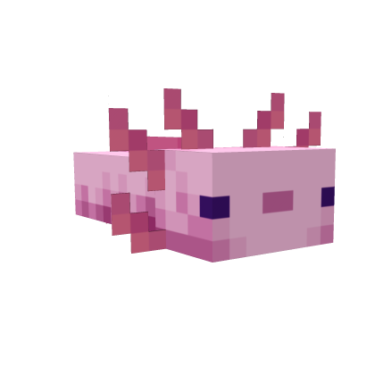 Blocky Axolotl Shoulder Pet
