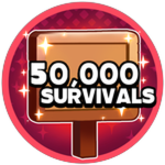 50,000 Survivals