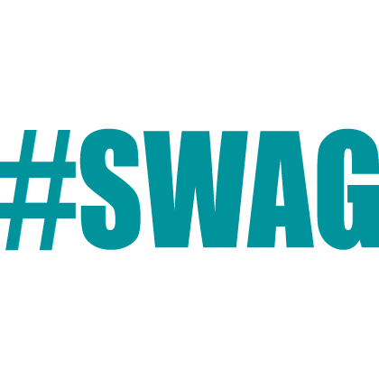 #SWAG Cyan Hairclip