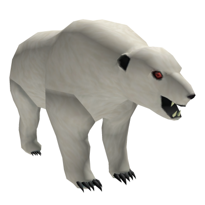 Deadly Laser Vision Polar Bear Mount thumbnail