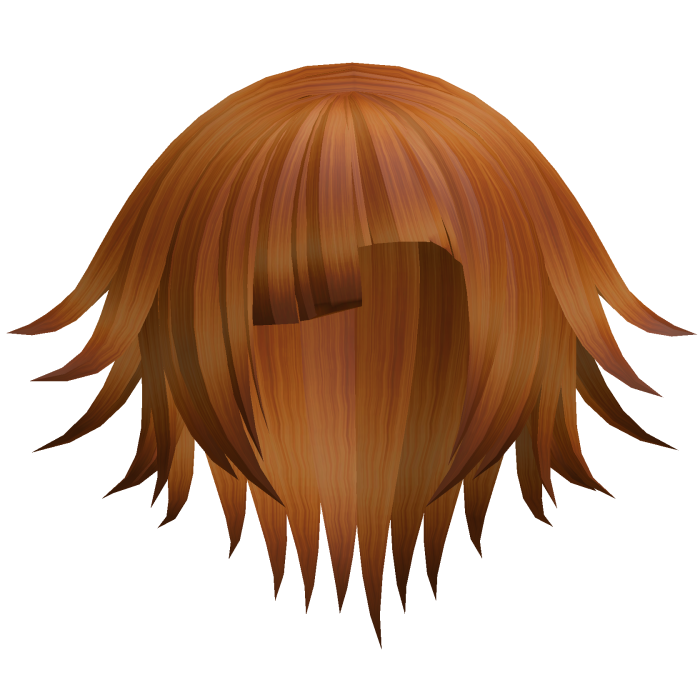 >_0 Orange Long Spiky Kote Kei Emo Hair 5. 