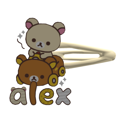 alex hairclip