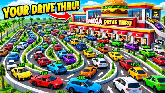[W4] Drive-Thru Empire 🍔