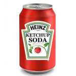 Carbonated ketchup