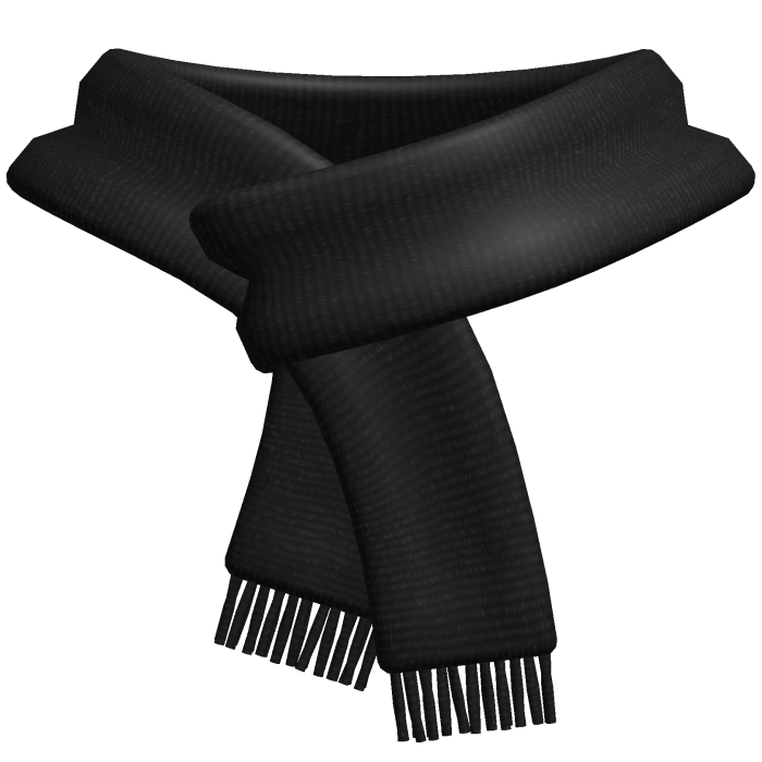 Black Winter Scarf 3.0