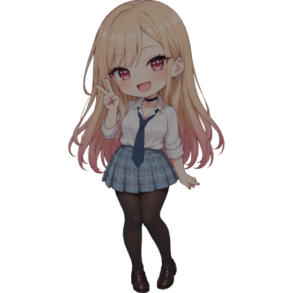 Marin Kitawaga Chibi Cutout