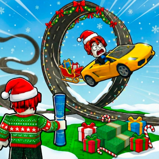 🏎️Build a Racetrack[🎄PART 2]  official Roblox game thumbnail