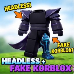 Fake headless and kroblox for cheap