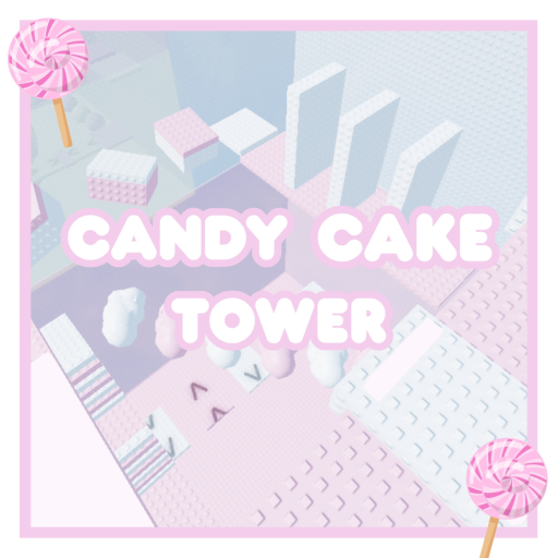 Candy Cake Stage Tower! 🍬 official Roblox game thumbnail