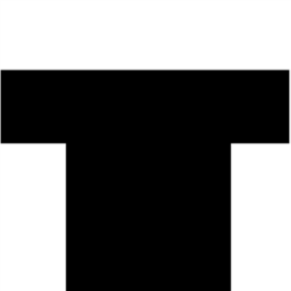 black t-shirt Roblox decal