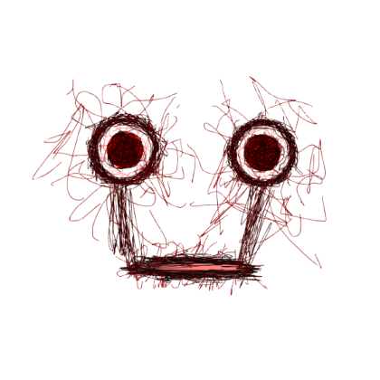 Scary cursed Face Roblox decal