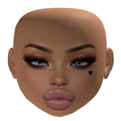 DE | BADDIE MESH HEAD MAKE UP BLUE EYES