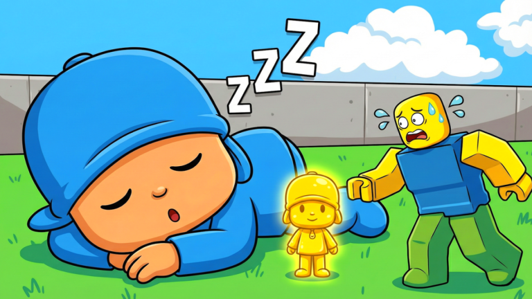 Escape Guards to Steal Pocoyo🧢 screenshot 4