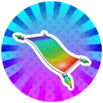 Rainbow Carpet on Ice Cream Tower !