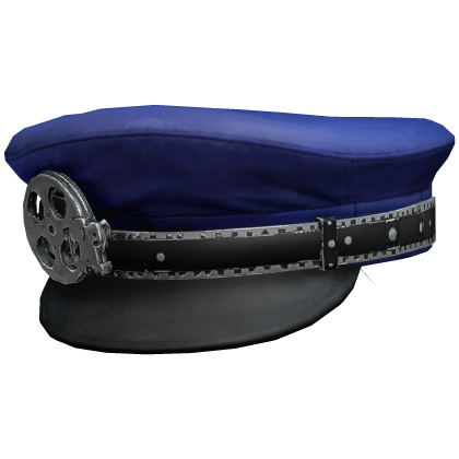 Blue Film Reel Cap