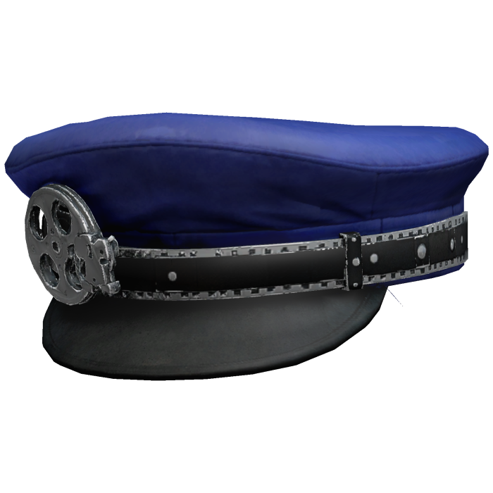 Blue Film Reel Cap