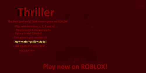 [GCC || open source] Thriller 