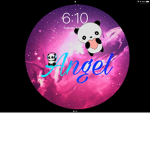 Gaming galaxy panda