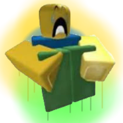 Crying noob graffiti