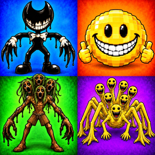 🤩NEW Find The SCP Backrooms Rainbow Morphs Roblox game