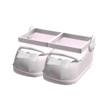 ♡ FREE Pink & White Angel Shoes