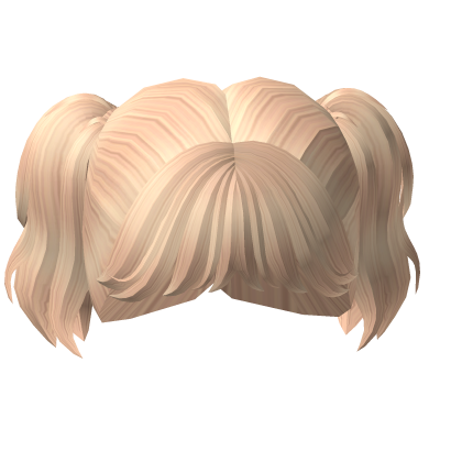 Blonde Cute Anime High Pigtails Roblox item