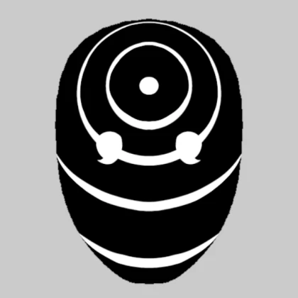 Obito Mask Black NoFilter