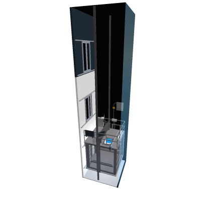 AWJ Hydraulic Elevator